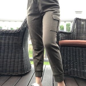 Garage Army Green sweatpant joggers